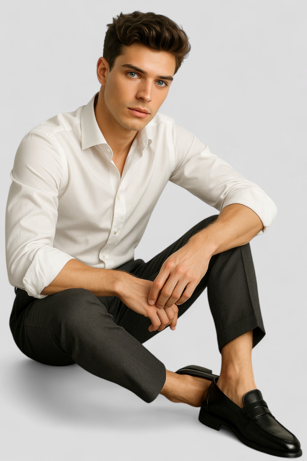 Mocassini Uomo Eleganti in Vera Pelle Nera, Comodi per Lavoro e Tempo Libero - - comfort e stile eleganza senza tempo mocassini mocassini eleganti mocassini in pelle mocassini marroni e neri mocassini uomo moda maschile pelle penny loafer scarpe da uomo scarpe di alta qualità scarpe versatili uomo vera - Concept Palermo