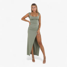 Vestito midi Donna - - donna dresses Linen midi Solid vestito vestito midi Women - Concept Palermo
