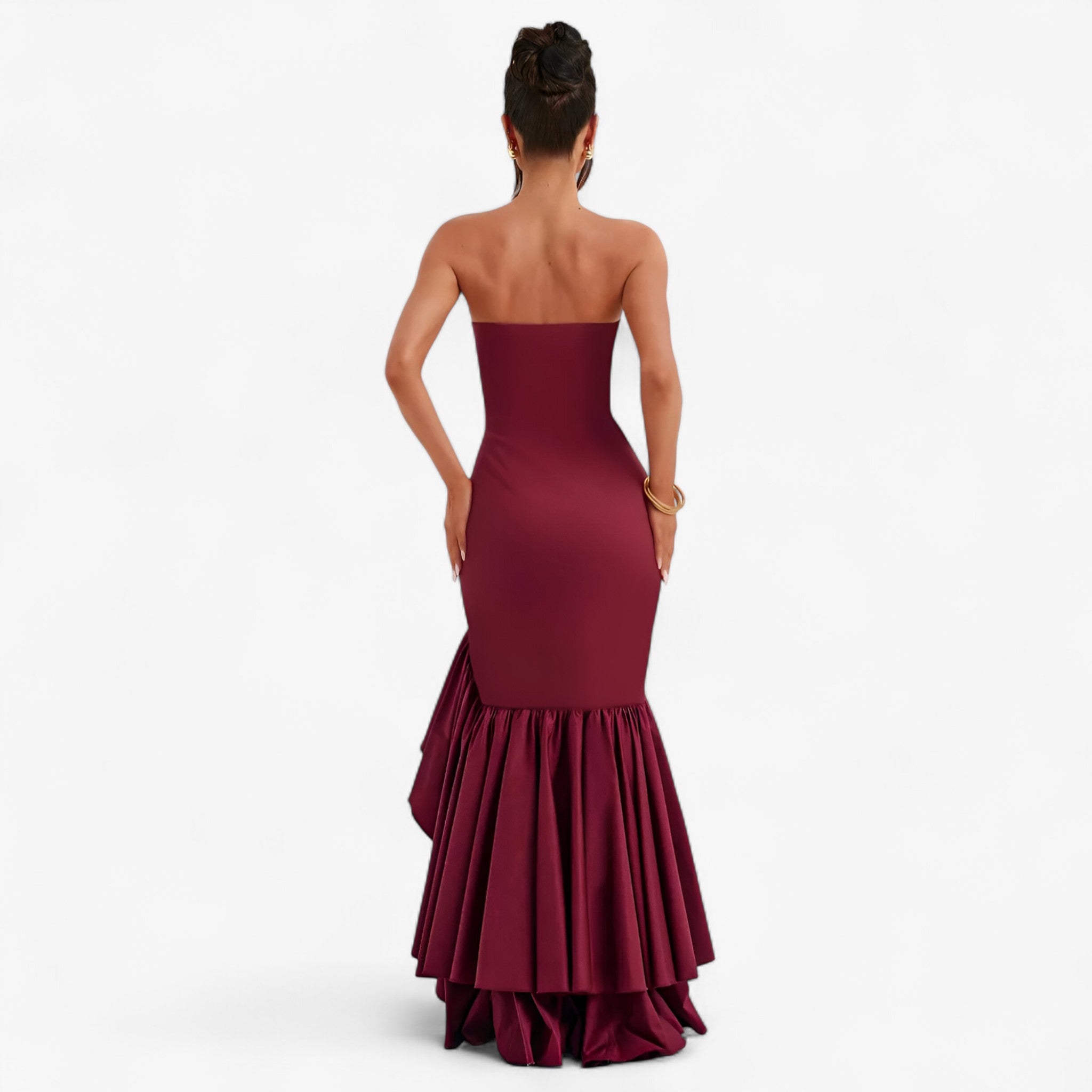 Abito senza maniche con volant – Look chic e sicuro di sé Donna - - abito abito maniche ALL PRODUCTS EXPORT UAE ALLPRODUCTSOKENDO Backless Dresses Bodycon Dresses bride-to-be chic donna Dresses dresses purple dot bundle evening-wear Going Out Dresses goingoutoutfits High Summer look maniche maternity Maxi Dresses new holiday dresses Ruched Dresses sicuro Student Discount Vacation Dresses Vacay Capsule White White & Black Dresses White Dresses - Concept Palermo