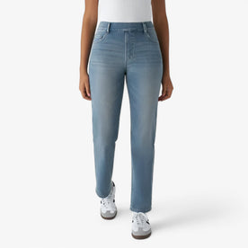 Pantaloni Donna a Vita Alta Elasticizzati e Confortevoli - Paint Blu Denim (Ancora 7 pezzi disponibili) - alta confortevoli elasticizzati Linen Men pantaloni pantaloni vita pants Solid uomo vita - Concept Palermo