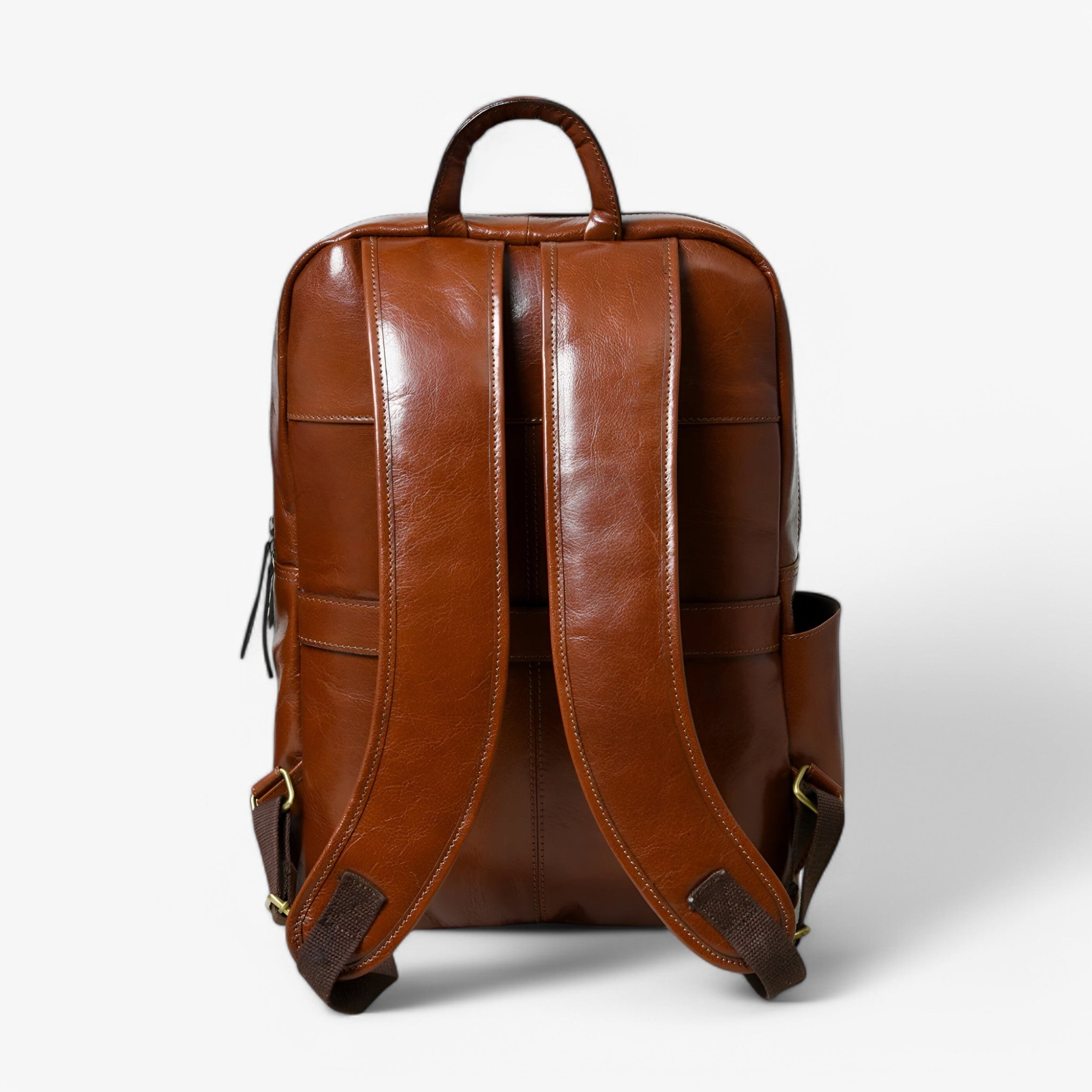 Valentino Zaino di lusso in pelle italiana - Marrone Uomo - - accessoires bags italiana pelle tassen uomo valentino valentino zaino zaino - Concept Palermo