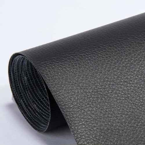 Toppe di Pelle Adesive Nere per Riparazione Divano, Sedile Auto, Abbigliamento - Confezione di 10x20cm - Noir - adhésifs auto cross-from-marche-lino-15835938521437 cuir New-google new_for_google patchs patchs auto réparations - Concept Palermo