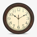 Reloj de pared retro clásico para la sala rojo oro Hombre