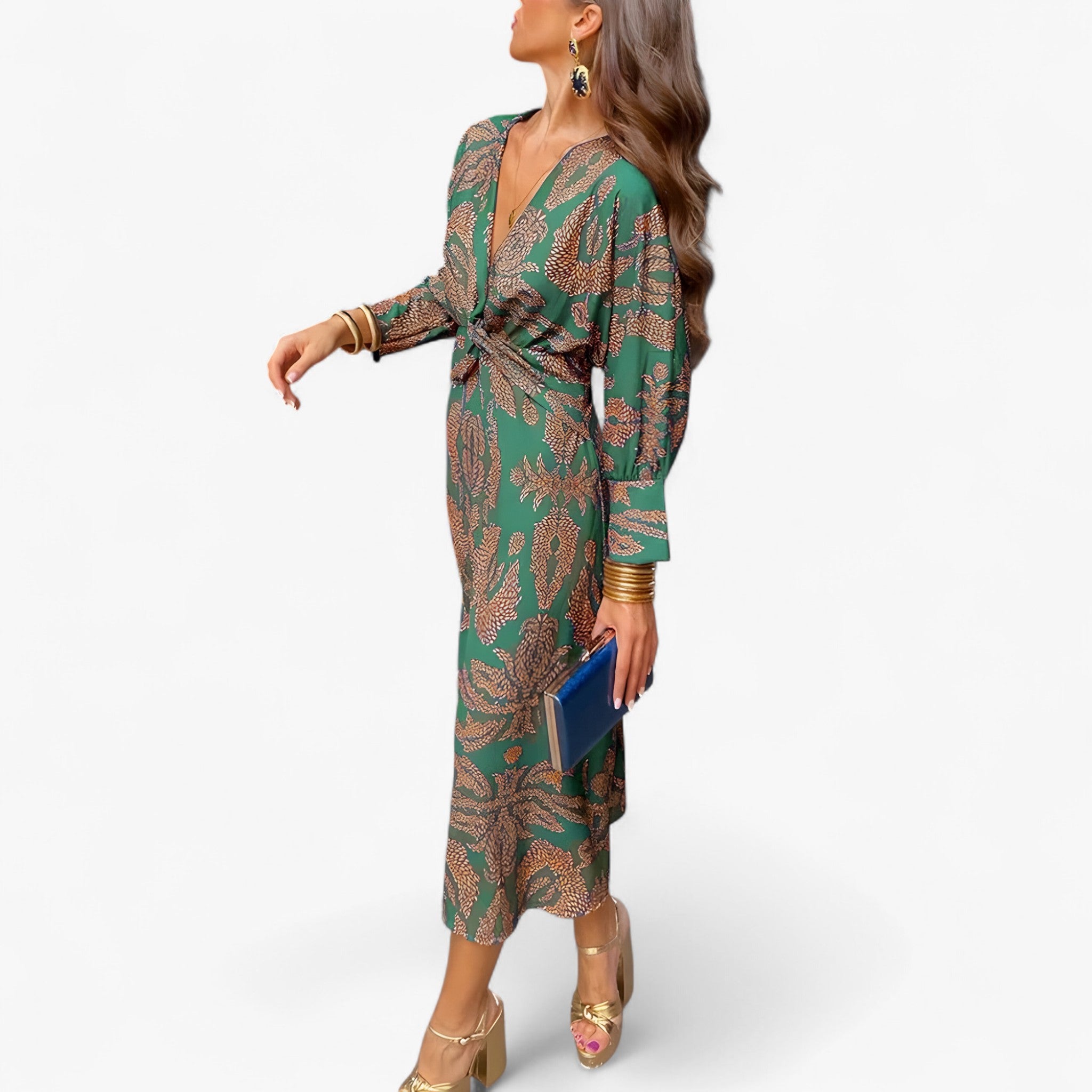 Abito di Eleganza Senza Tempo Donna - Verde - abito abito eleganza donna dresses eleganza tempo - Concept Palermo