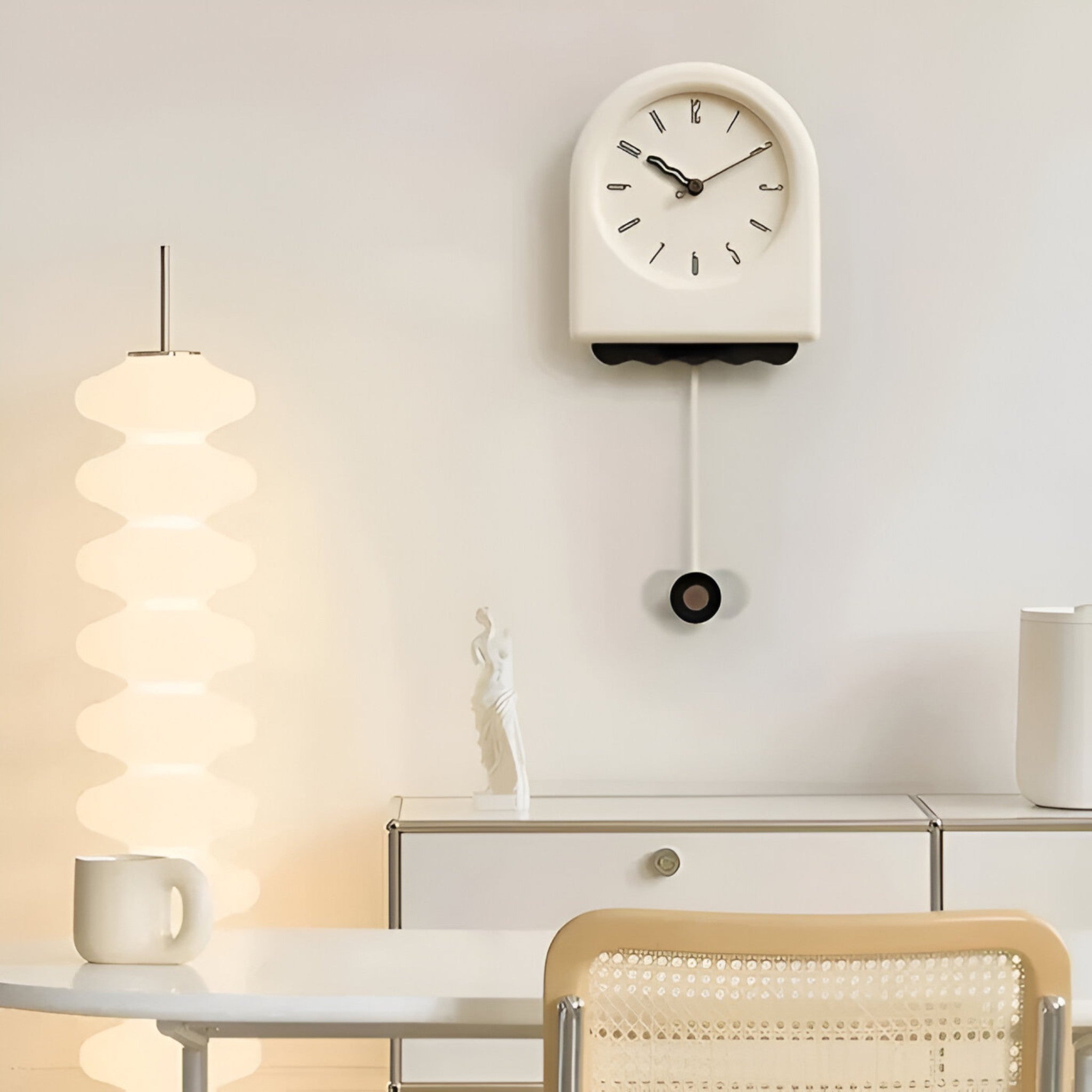 Orologio da parete moderno con pendolo dal design essenziale Uomo - - design essenziale orologio orologio parete P238 parete pendolo uomo wall clock wall clocks - Concept Palermo