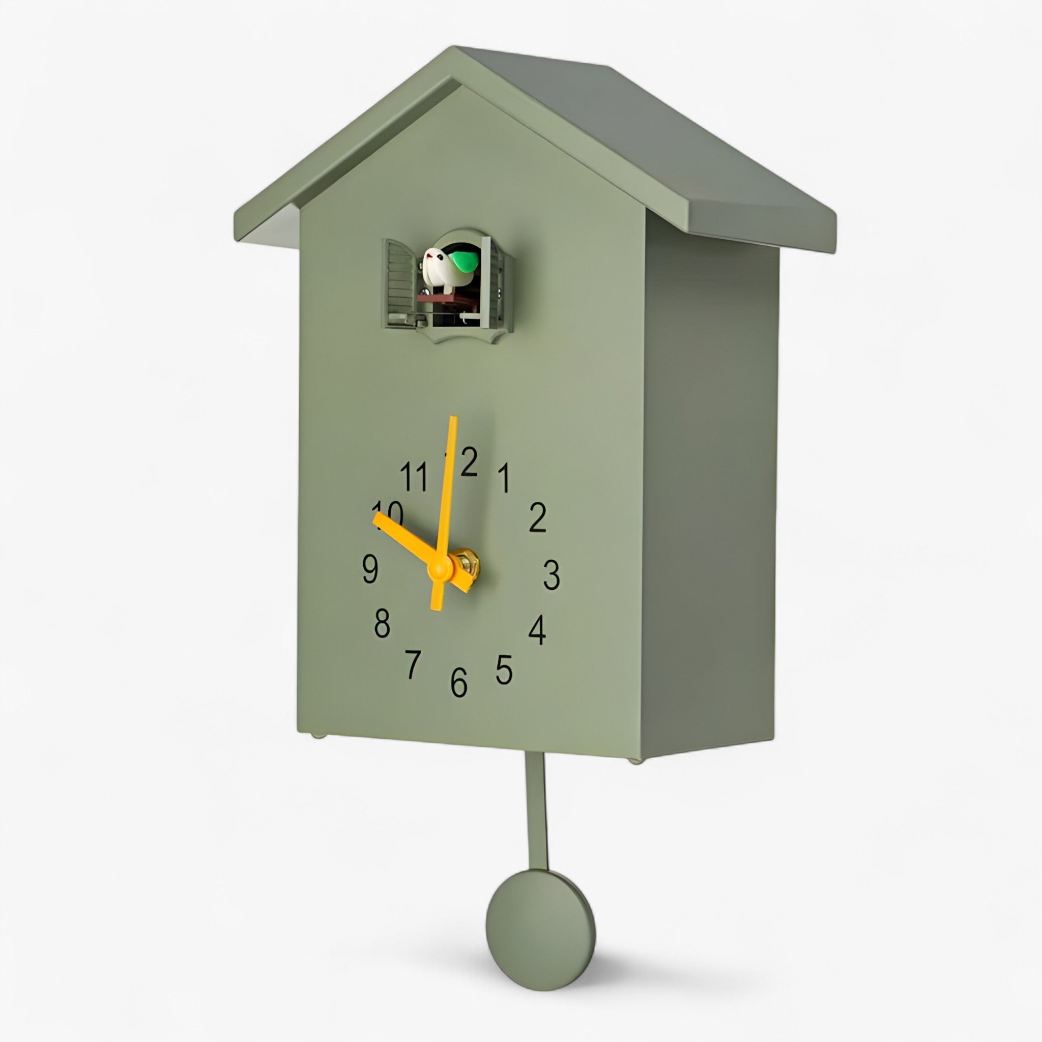 Pendola Cuckoo - per Creare un'Ambiente Caldo e Accogliente Uomo - Groen - accogliente ambiente caldo clocks creare cuckoo home & garden pendola pendola cuckoo Wall Clock - Concept Palermo