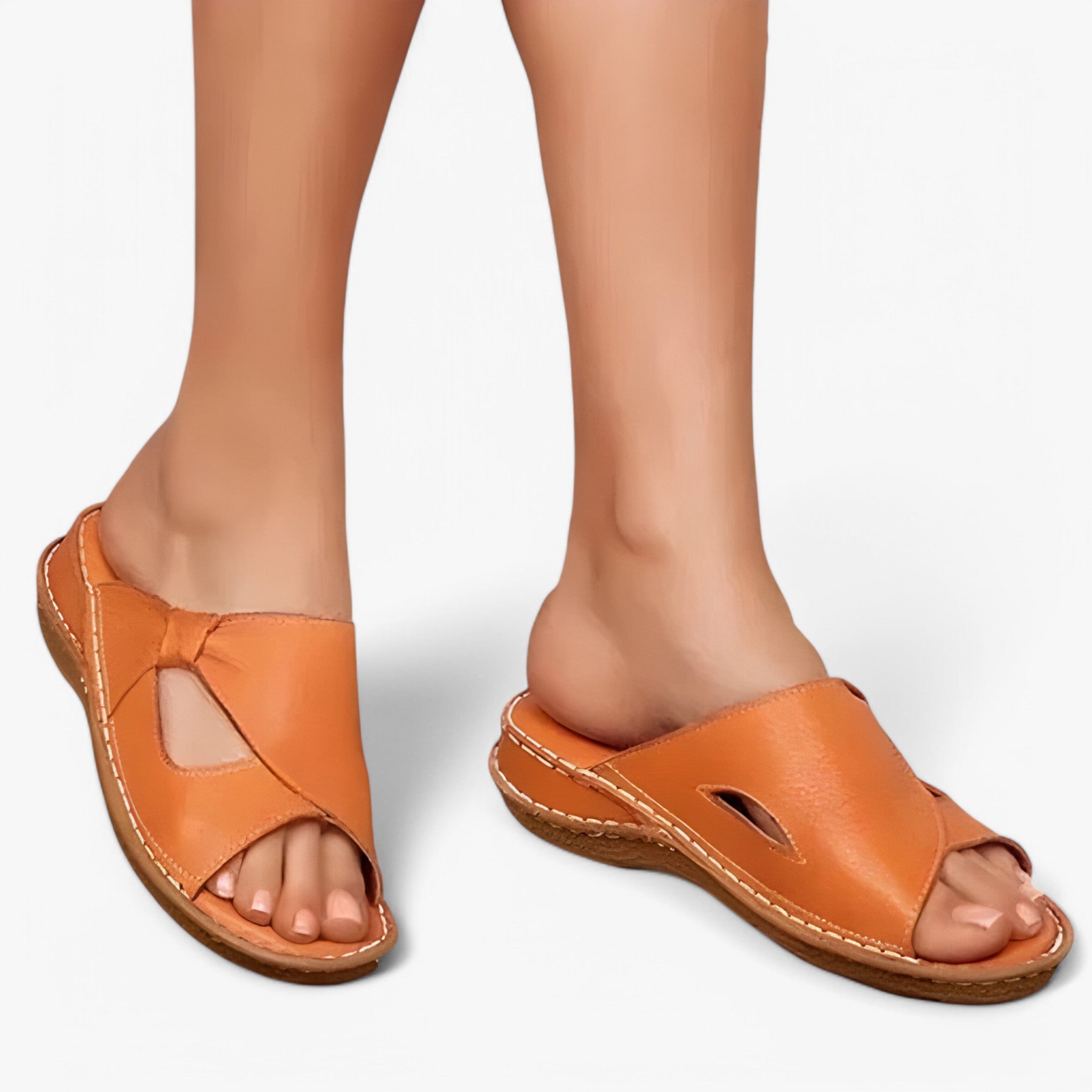 Sandali ergonomici per l'escursionismo - sandali da donna confortevoli per un utilizzo prolungato - Marrone - confortevoli donna ergonomici escursionismo march prolungato sandali sandali ergonomici sandals - Concept Palermo