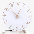Reloj de pared de madera para hombre