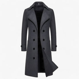 Impermeabile Uomo Elegante Termoregolatore - Giacca Antipioggia Traspirante - Grigio - Autumn Winter eleganza impermeabile impermeabile uomo jacket jacket for men Jackets & Coats Linen Men men's coats & jackets Outerwear & Jackets Solid termoregolatrice uomo winter jacket Winter jacket men - Concept Palermo