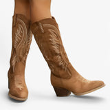 Dameslaarzen Lina in moderne en veelzijdige cowboystijl