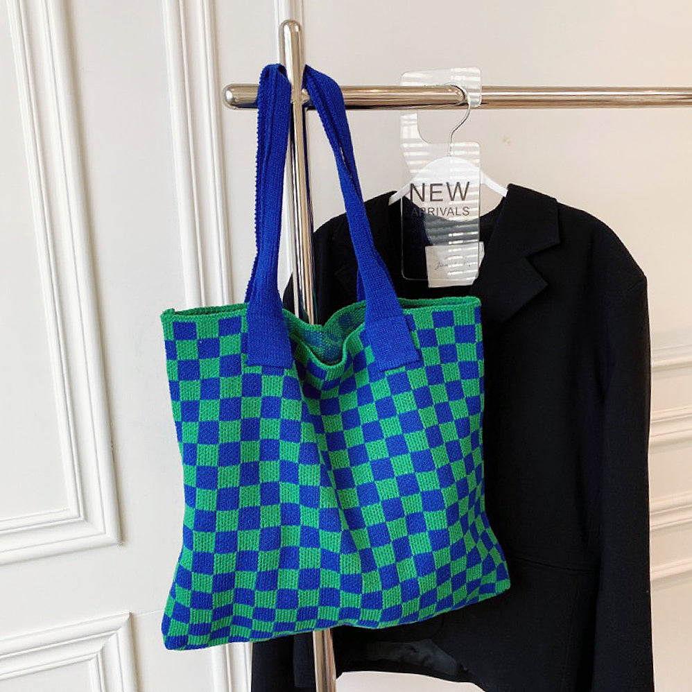 KnitTote - Borsa da trasporto all'uncinetto - - bags borsa knittote tote bag trasporto uncinetto women bags Women's handbags - Concept Palermo