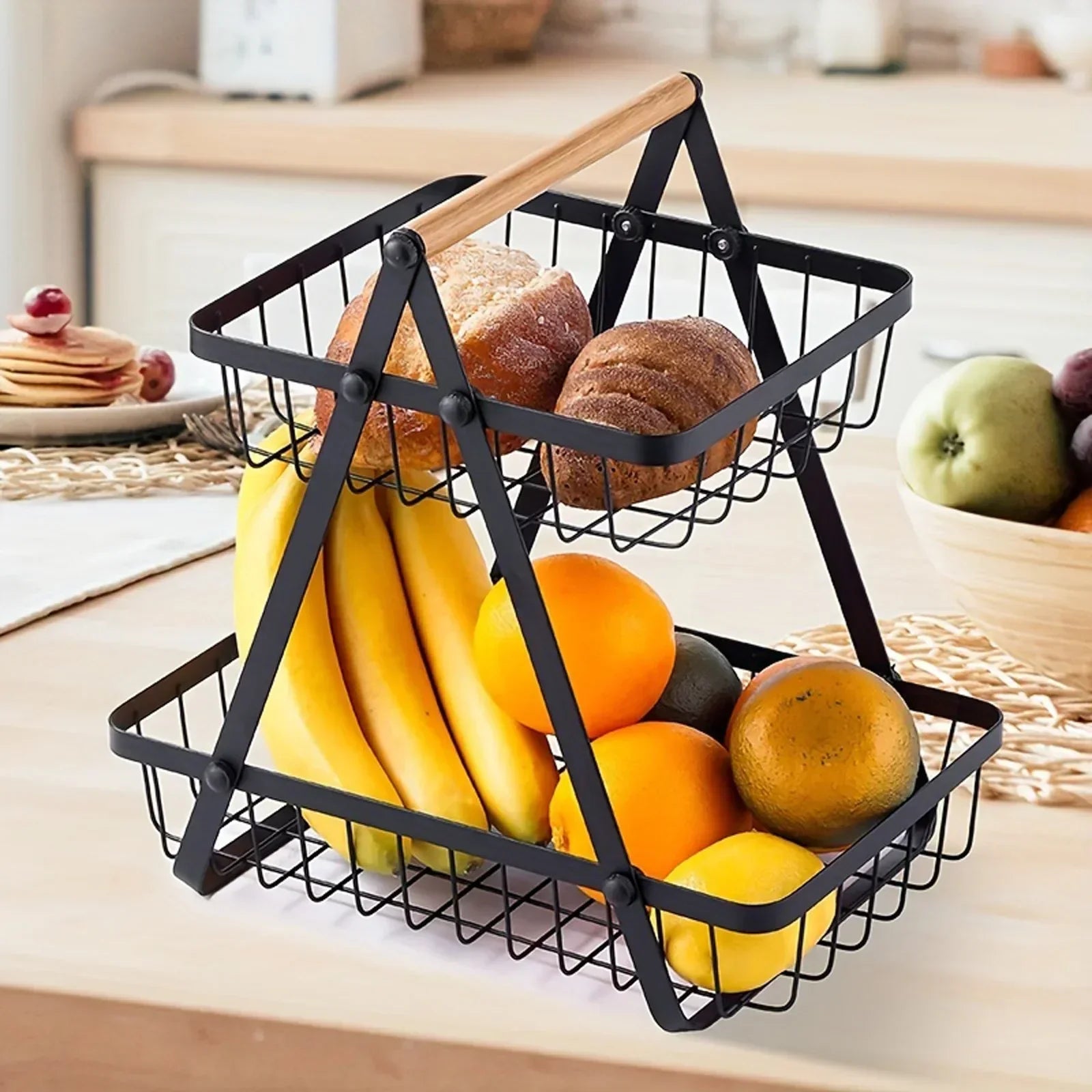 FruitCascade - Cesto di frutta a 3 strati - - cesto fruitcascade frutta home home & garden strati - Concept Palermo