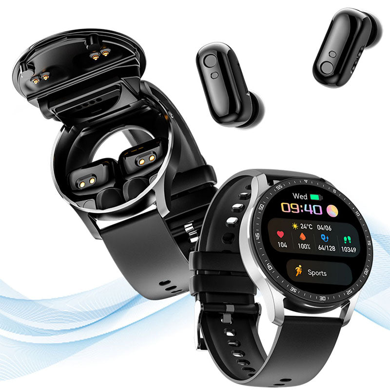 Orologio smart innovativo con cuffie di (Compatibile con iPhone e Android) Uomo - - alle producten android collectie compatibile cuffie heren heren trui horloge innovativo iphone mode orologio orologio smart smart - Concept Palermo