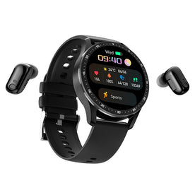 Orologio smart innovativo con cuffie di (Compatibile con iPhone e Android) Uomo - Nero - alle producten android collectie compatibile cuffie heren heren trui horloge innovativo iphone Linen Men mode orologio orologio smart smart - Concept Palermo