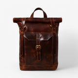 Mochila Roll-Top marrón Saddleback