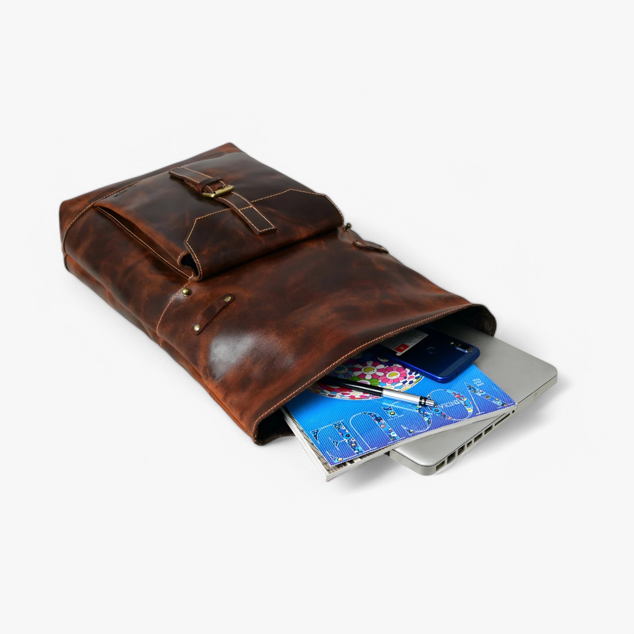 Zaino Roll-Top marrone Saddleback - - accessoires bags roll saddleback tassen zaino zaino roll - Concept Palermo