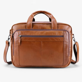 Borsa per Laptop in Pelle con Tracolla Uomo - Marrone - accessoires bags borsa borsa laptop laptop Linen Men pelle tassen tracolla uomo - Concept Palermo