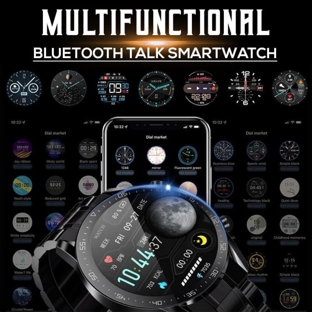 Orologio Automatico Uomo Svizzero in Acciaio Inox, Quadrante Blu - Alta Precisione - - alle producten collecti collectie design heren horloge mode orologio orologio svizzero precisione qualità svizzero uomo watches winter - Concept Palermo