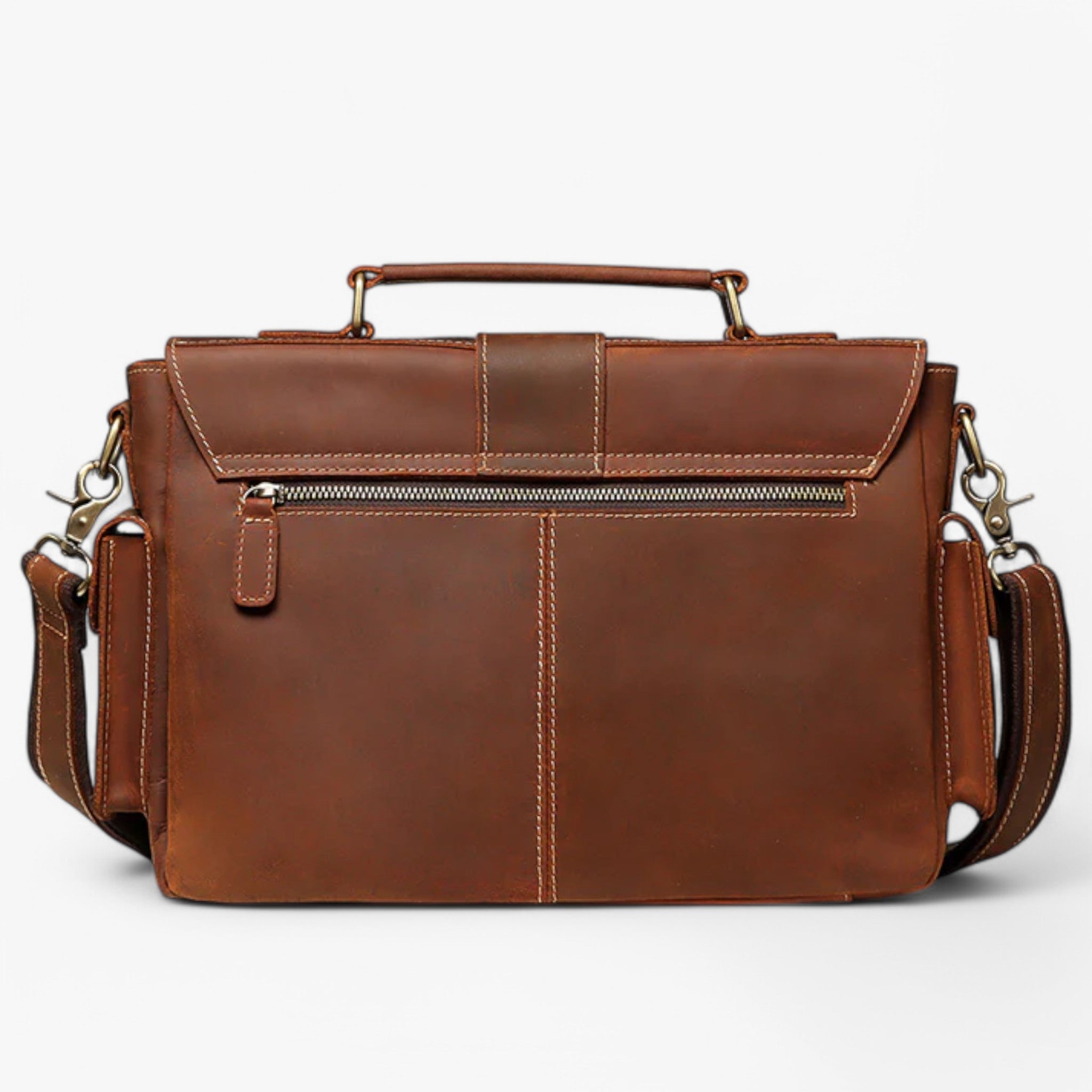 Borsa Lavoro Pelle Nera Professionale Organizzata - - accessoires bags borsa borsa lavoro lavoro nera organizzata pelle professionale tassen - Concept Palermo