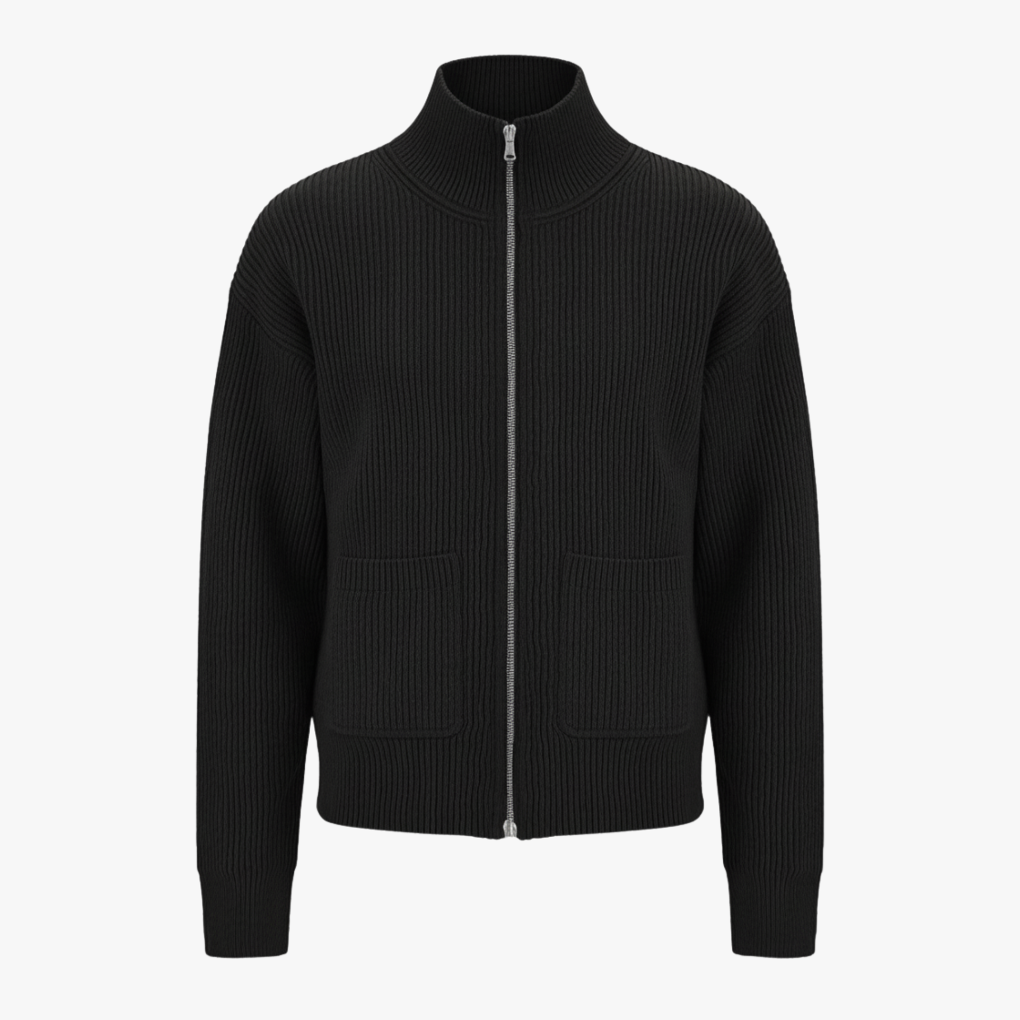 Maglione Uomo a Zip Casual - - abbigliamento quotidiano abiti smart-casual cappotto di maglia casual maglione maglione a maglia maglione a zip maglione casual maglione con cerniera maglione elegante maglione estivo maglione uomo maglioni da uomo moda maschile uomo - Concept Palermo