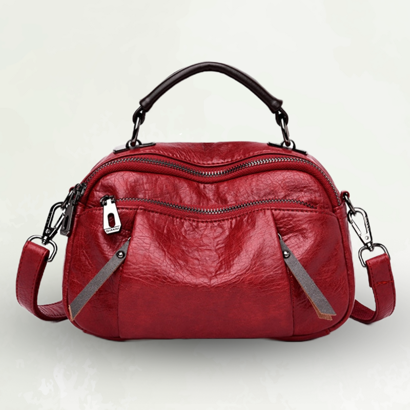 T-shirt Donna Multitasking Mini-tasking, Maglietta Casual in Cotone Traspirante - Rosso - bags donna multitasking new_for_google tasking - Concept Palermo