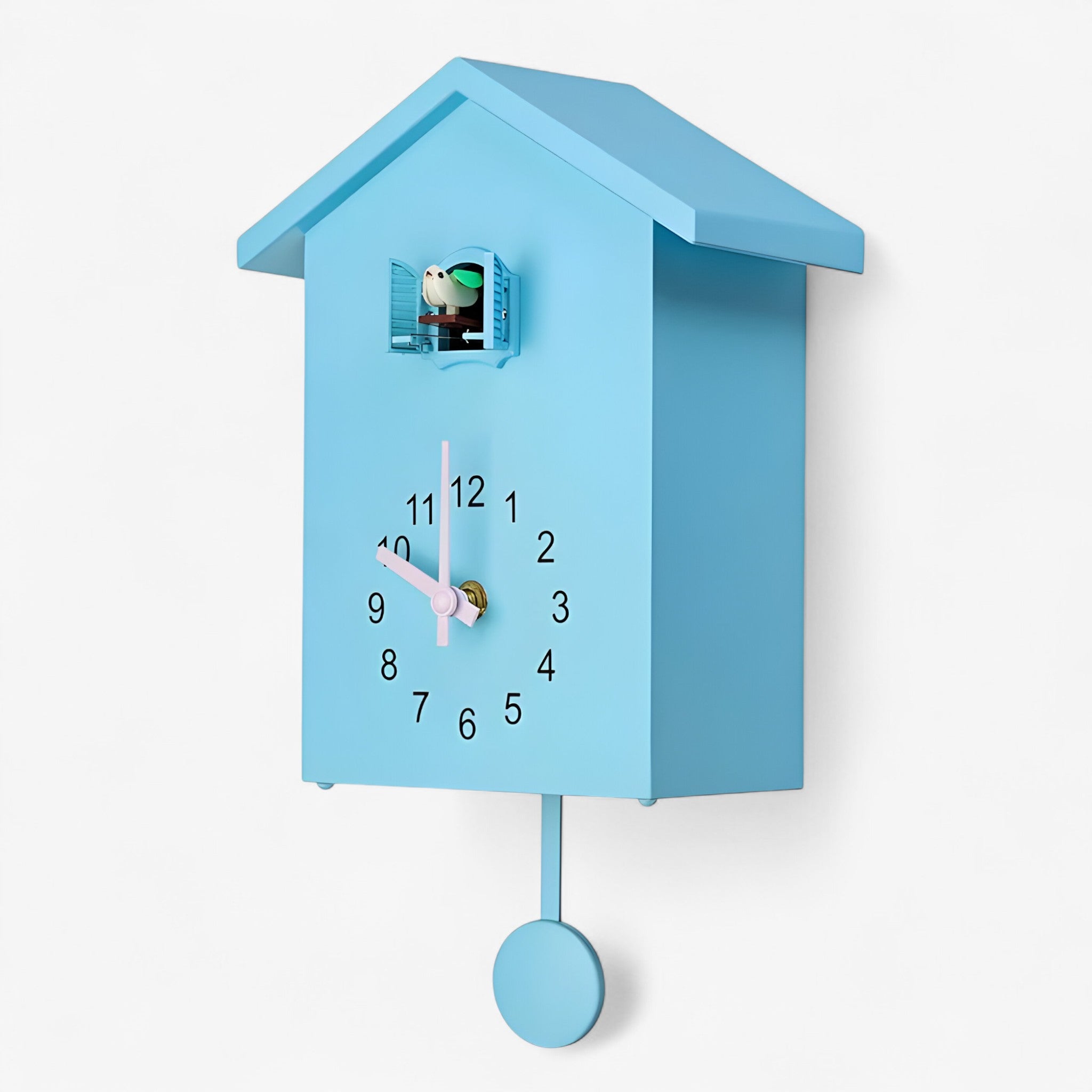 Pendola Cuckoo - per Creare un'Ambiente Caldo e Accogliente Uomo - Blauw - accogliente ambiente caldo clocks creare cuckoo home & garden pendola pendola cuckoo Wall Clock - Concept Palermo