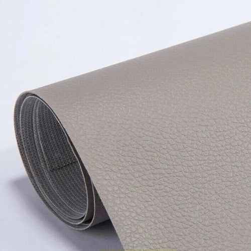 Toppe di Pelle Adesive Nere per Riparazione Divano, Sedile Auto, Abbigliamento - Confezione di 10x20cm - Gris - adhésifs auto cross-from-marche-lino-15835938521437 cuir New-google new_for_google patchs patchs auto réparations - Concept Palermo