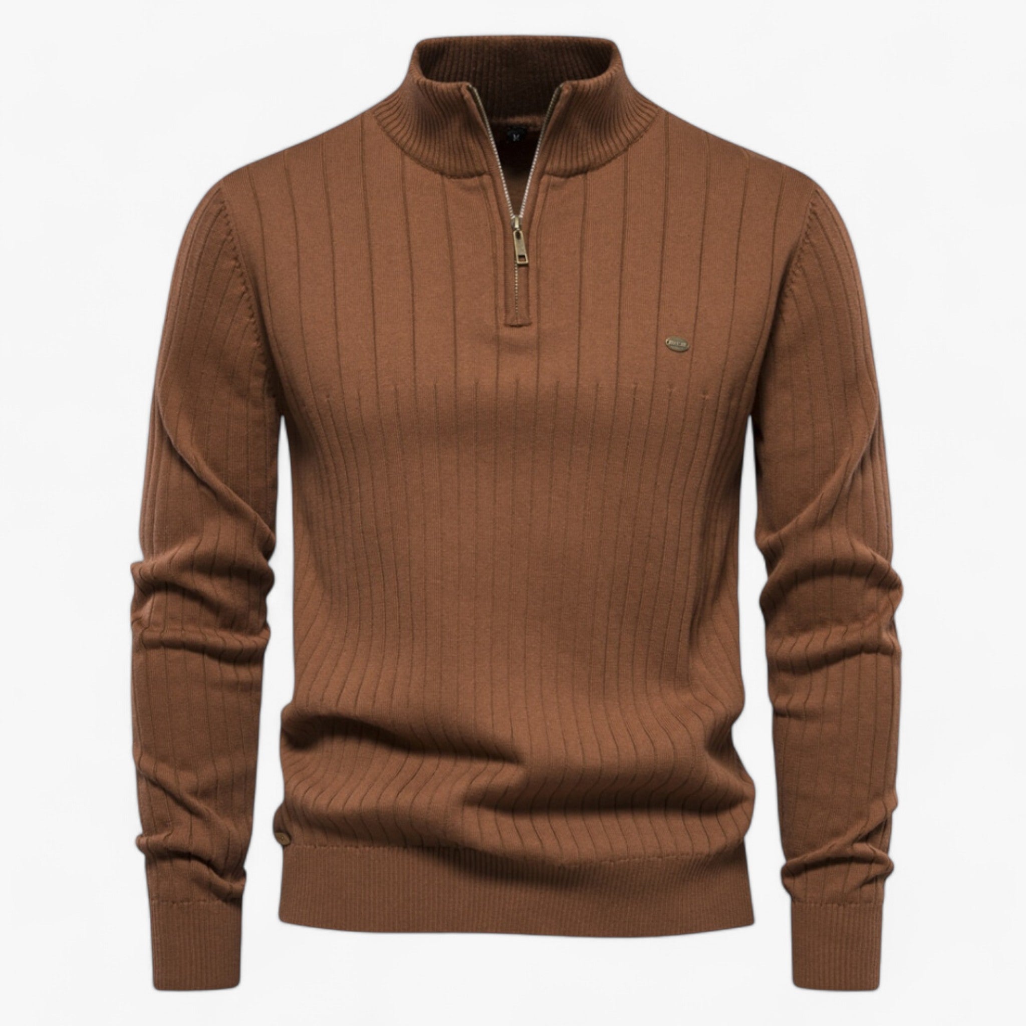 Orologio da uomo - Eleganza senza tempo e precisione quotidiana Cotone - Marrone - cotone eleganza heren kleding men's sweater orologio orologio uomo precisione quotidiana tempo - Concept Palermo