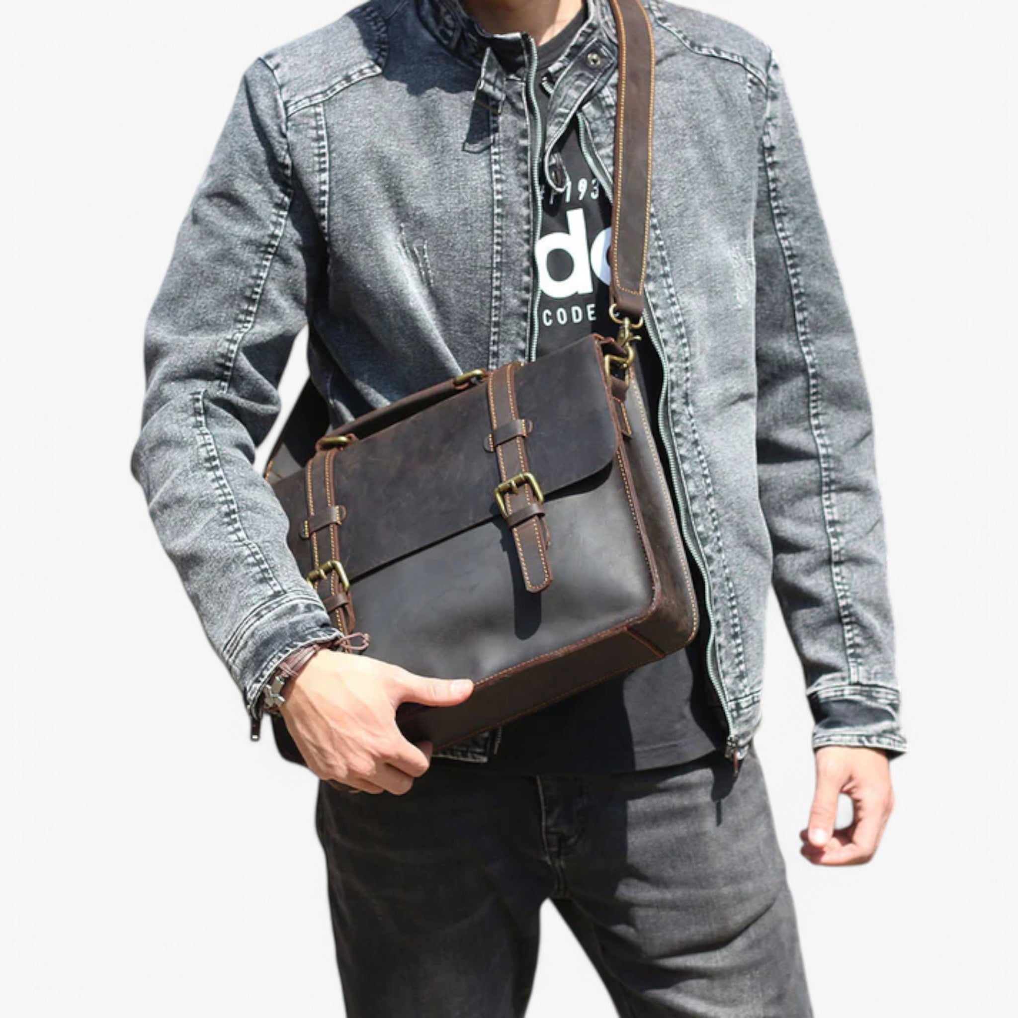 Borsa a tracolla in pelle Donna - - accessoires bags borsa borsa tracolla donna pelle tassen tracolla - Concept Palermo