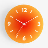 Moderner Designer-Wanduhr aus Glas für Herren – elegant und geräuschlos  