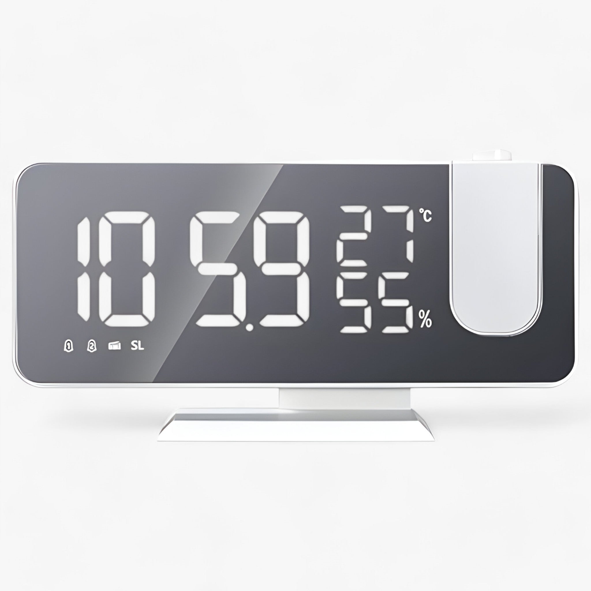 Sveglia Intelligente - Radio FM e Display LED con Proiezione dell'Ora a 180° - - clocks dell display gadgets intelligente proiezione radio sveglia sveglia intelligente - Concept Palermo
