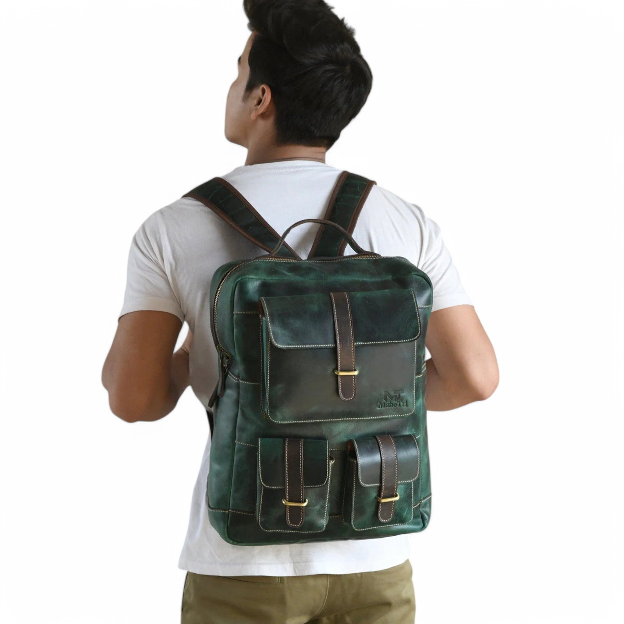 Zaino in pelle Greenfield - - bags greenfield pelle spo-default spo-disabled spo-notify-me-disabled zaino zaino pelle - Concept Palermo