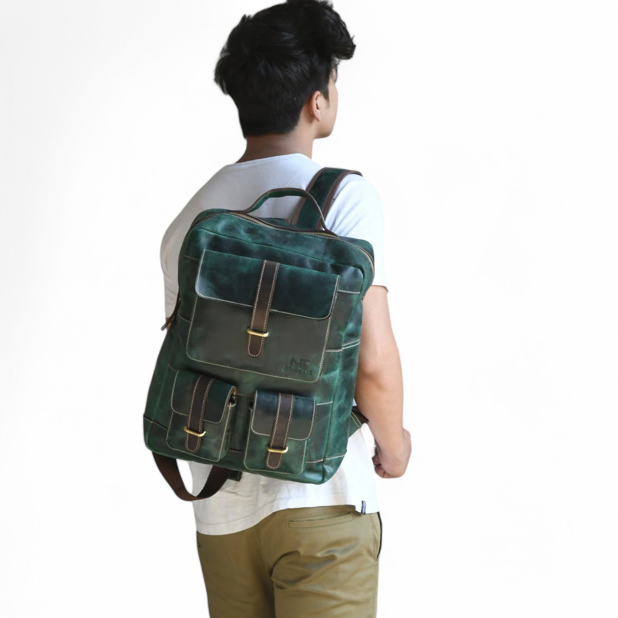 Zaino in pelle Greenfield - - bags greenfield pelle spo-default spo-disabled spo-notify-me-disabled zaino zaino pelle - Concept Palermo