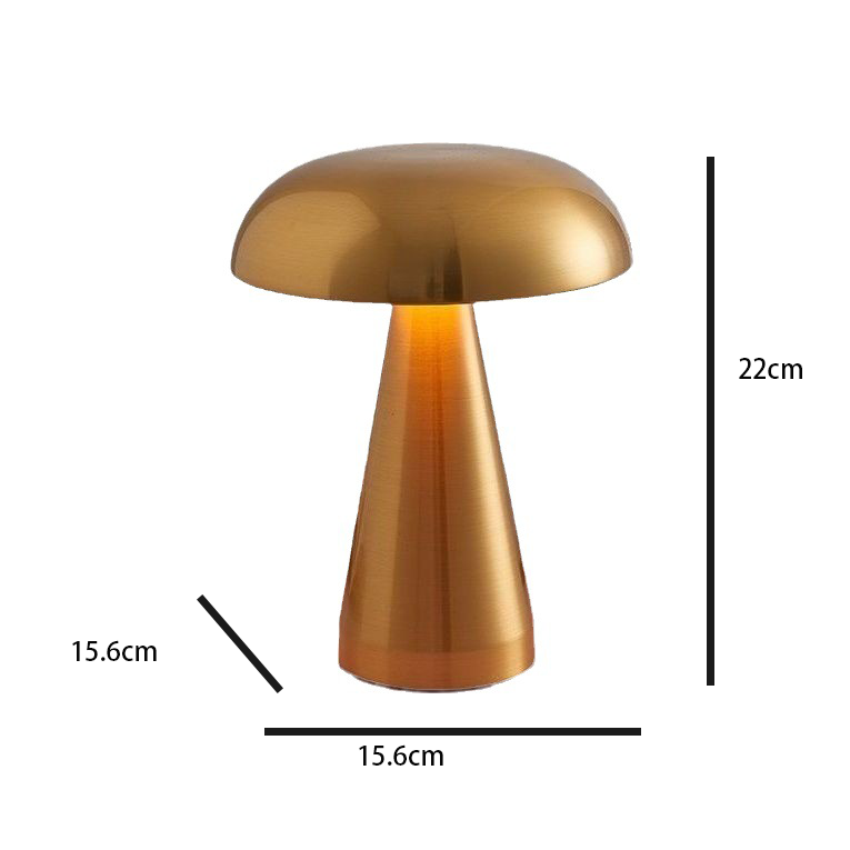 Lampada da tavolo ricaricabile Reglo Retro - Oro - Desk Lamps home & garden lampada lampada tavolo lamps reglo retro ricaricabile Table Lamps tavolo - Concept Palermo