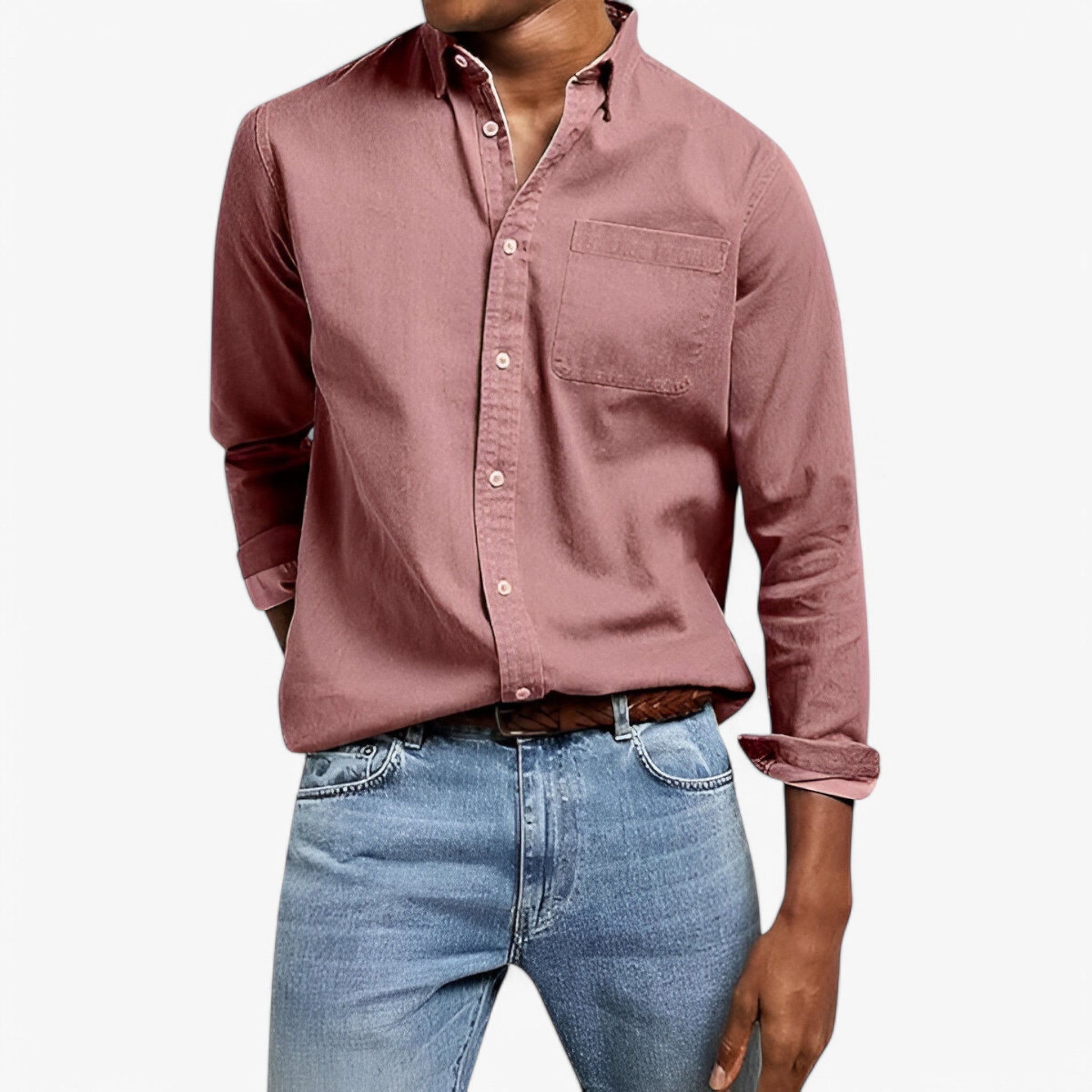 Camicia Cargo Uomo Resistente in Cotone con Tasche Multiple, Maniche Lunghe - - camicia camicia cargo cargo men's top clothes resistente uomo - Concept Palermo