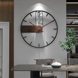 Orologio da Polso Moderno Oro Acciaio Legno Uomo - Elegante e Raffinato