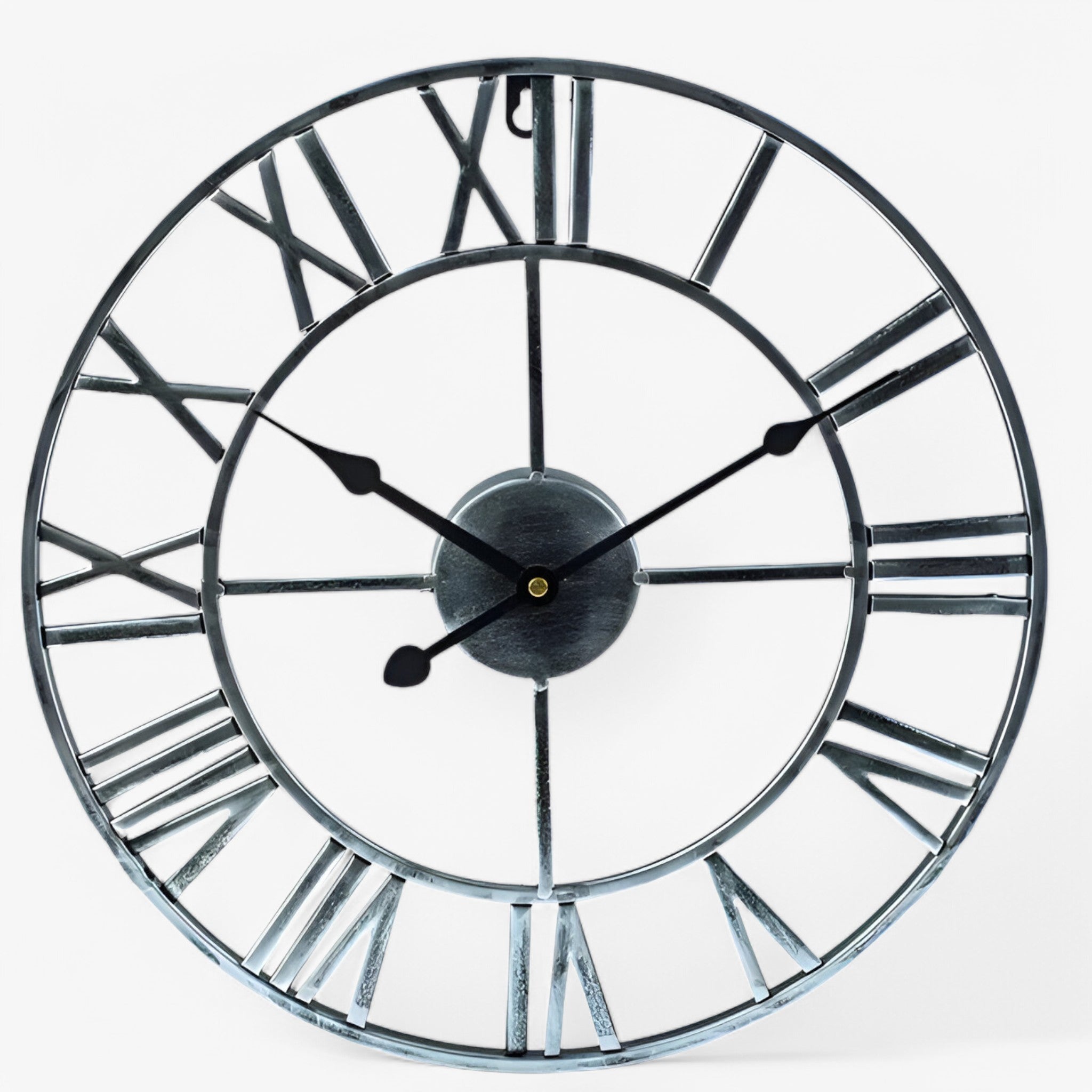 Orologio da parete moderno di grandi dimensioni - Argento - dimensioni grandi orologio orologio parete P236 parete wall clock wall clocks - Concept Palermo