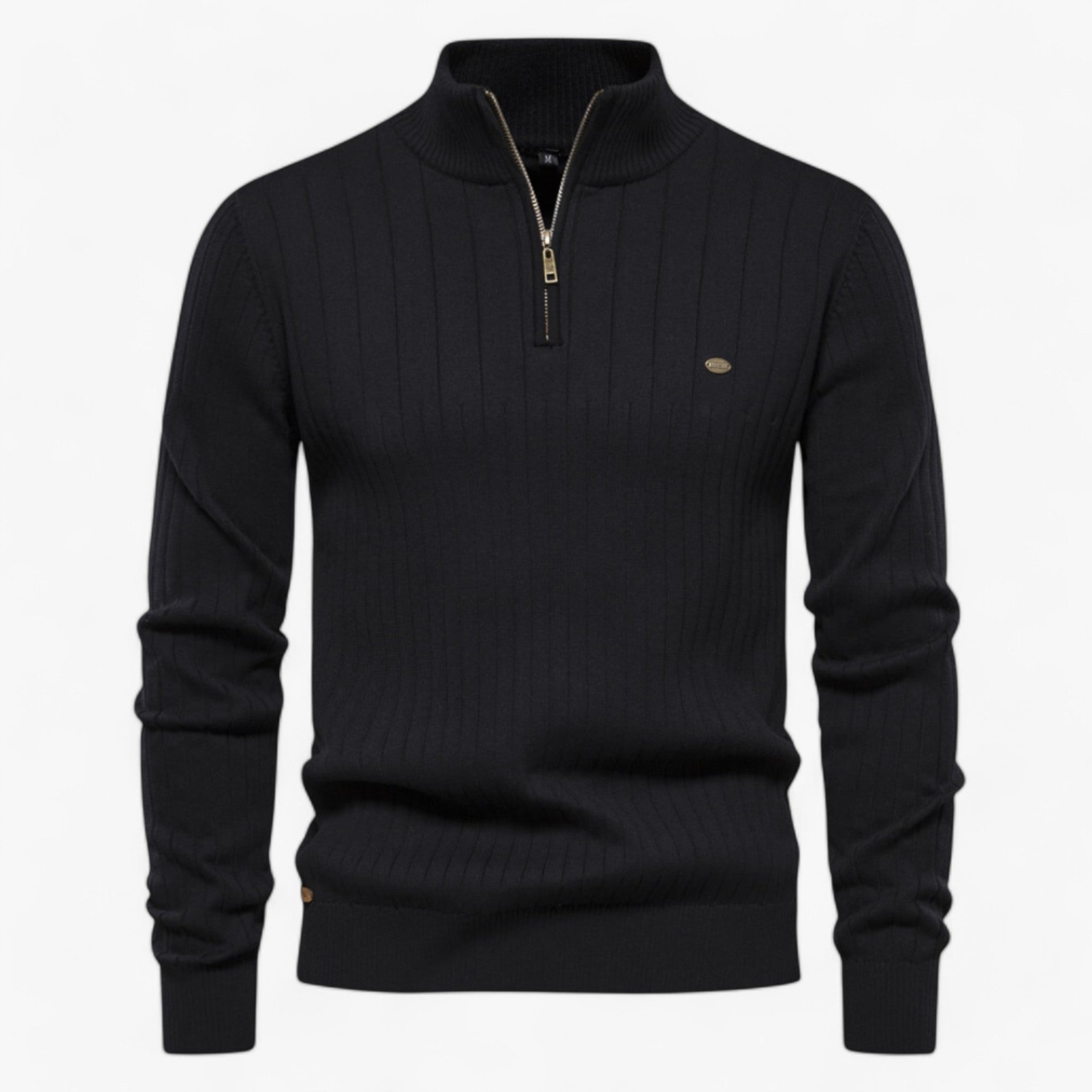 Orologio da uomo - Eleganza senza tempo e precisione quotidiana Cotone - Nero - cotone eleganza heren kleding men's sweater orologio orologio uomo precisione quotidiana tempo - Concept Palermo