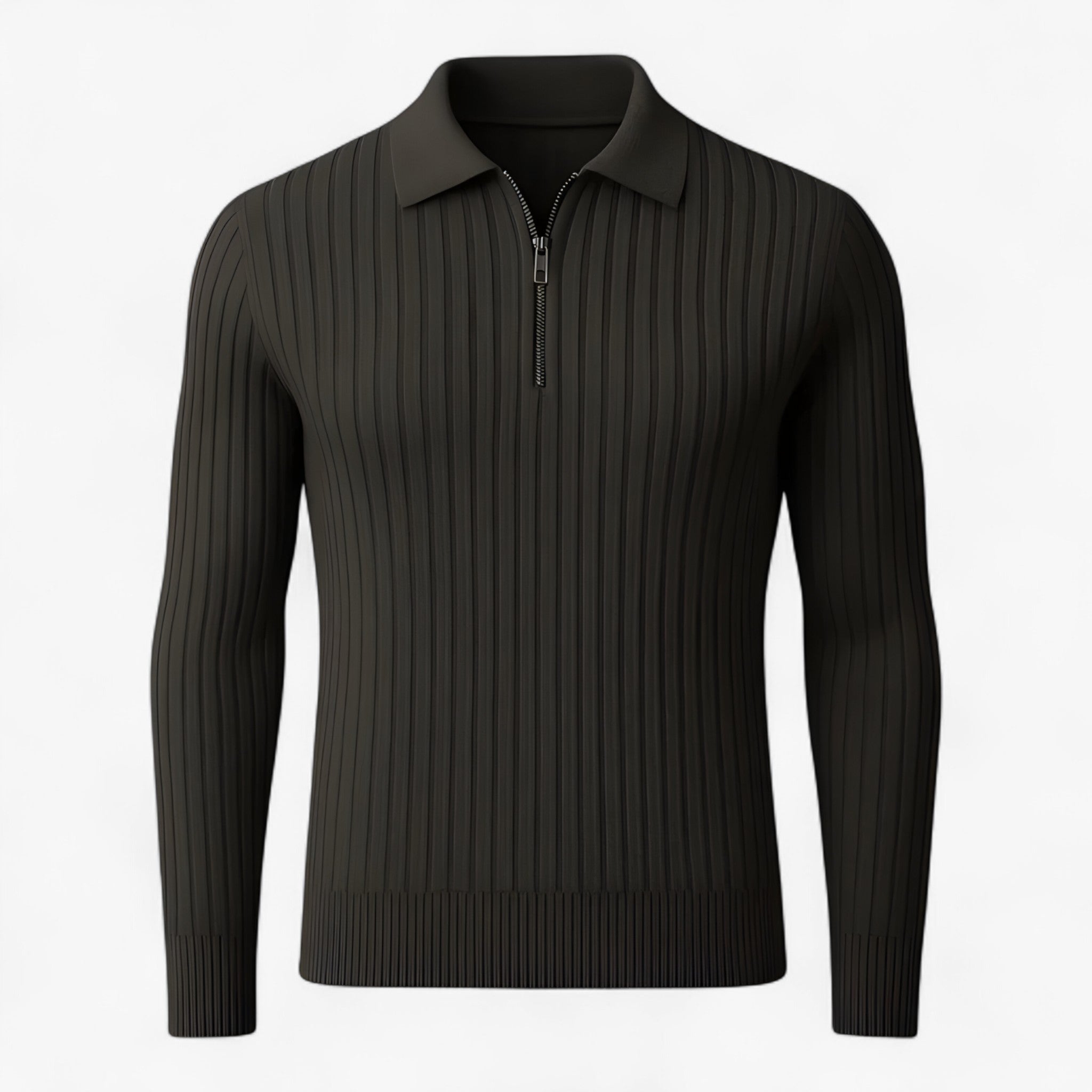 Maglione in Merino a Mezzo Zip Lana Uomo - - jerry - maglione in merino a mezzo zip - €25 lana maglione maglione merino merino mezzo uomo - Concept Palermo