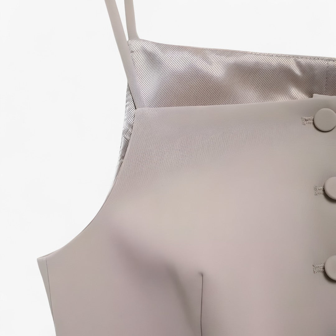 Top Corscon con spalline sottili in stile minimal - - clothing/tops/crop-tops corscon corscon spalline minimal noemi | top corscon con spalline sottili in stile minimal - € sottili spalline stile - Concept Palermo