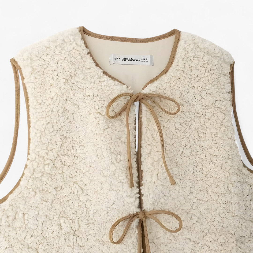 Cardigan effetto lana stile a strati, comfort classico Donna - - cardigan cardigan effetto comfort donna effetto lana stile strati vests - Concept Palermo