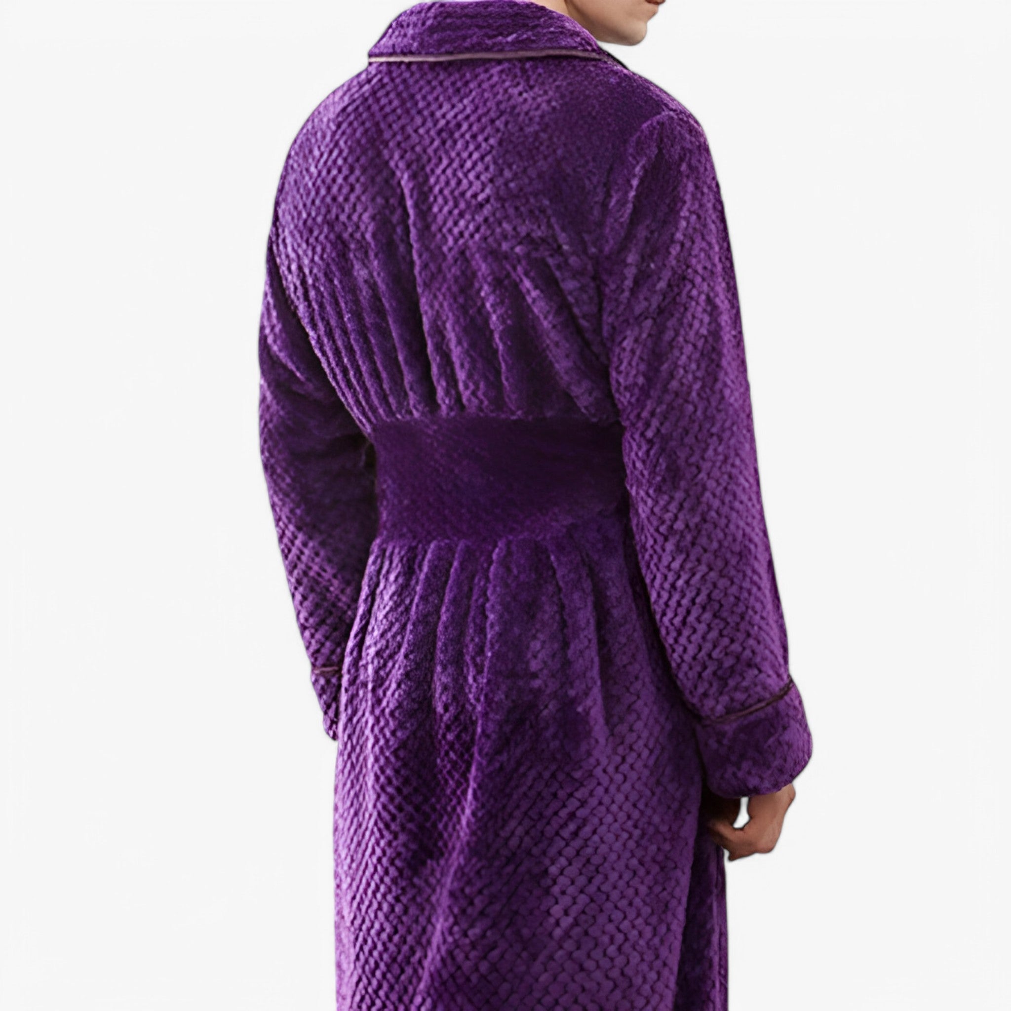 Morbido Accappatoio in Pile Donna - - accappatoio accappatoio pile Autumn Bathrobes donna Fleece Fluffy Long Sleeve Nightgown Pajama pile Pocket Robe Sleepwear sofia | morbido accappatoio in pile - € Solid Color Spring Winter Women - Concept Palermo