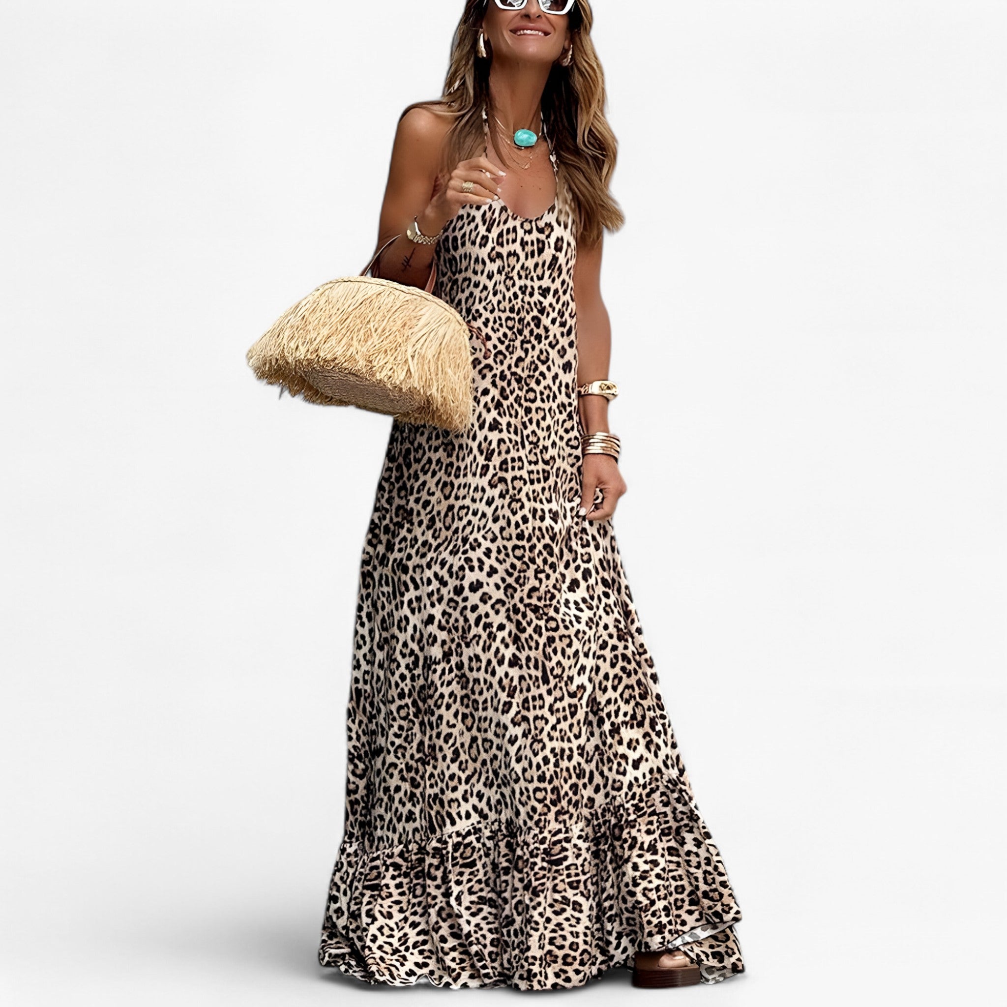 Abito Pelle Donna - MotivoLeopardo - abito abito pelle donna dresses pelle - Concept Palermo