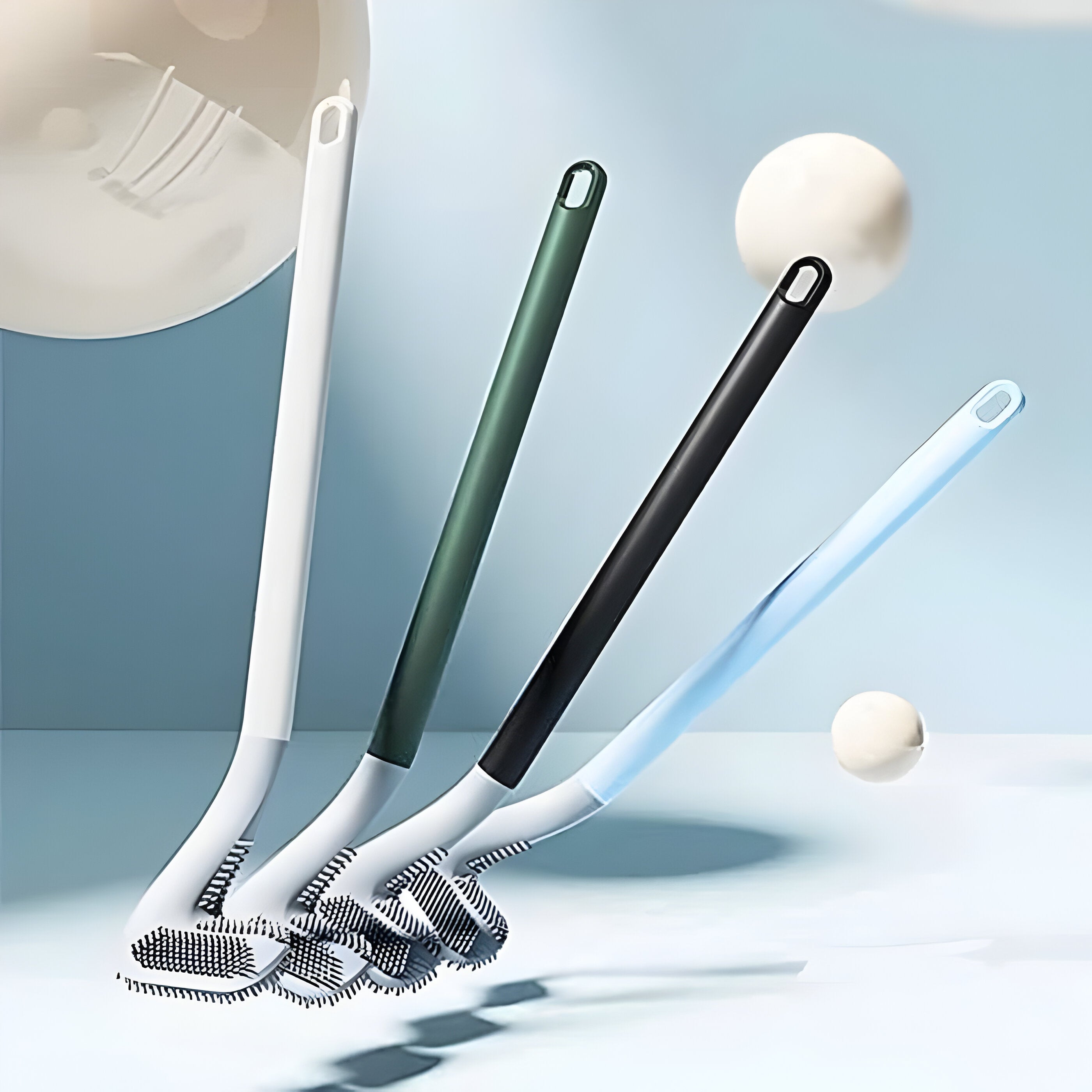 Spazzola per WC Golfstick™ + Astuccio - - astuccio brush cleaning brush golfstick home & garden spazzola spazzola golfstick toilet brush - Concept Palermo