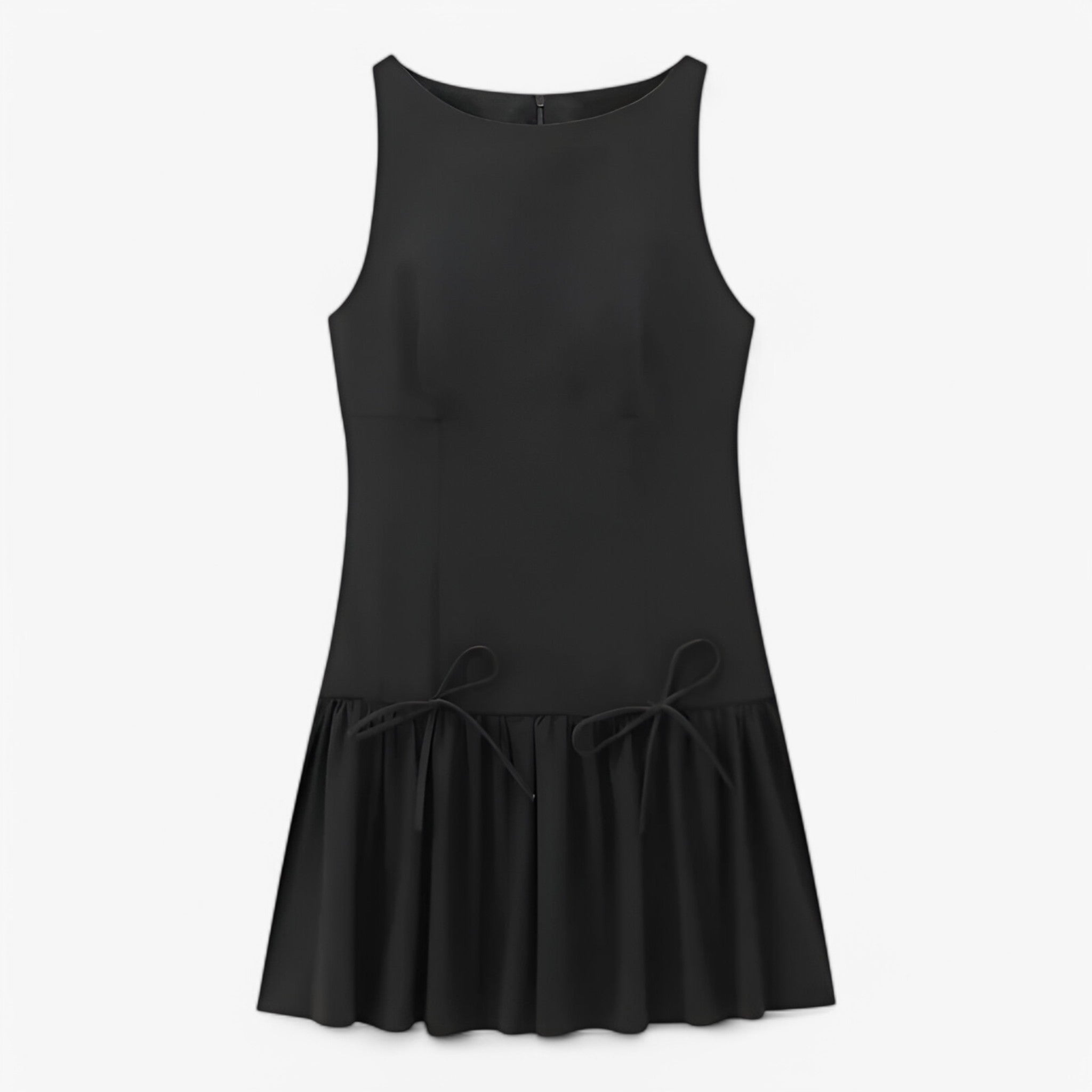 Mini abito plissé - Tendenza e sofisticatezza Uomo - Nero - abito abito plissé dresses plissé sofisticatezza tendenza uomo - Concept Palermo