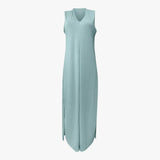 Lange jurk met gratis cardigan - chic en comfortabel Dames