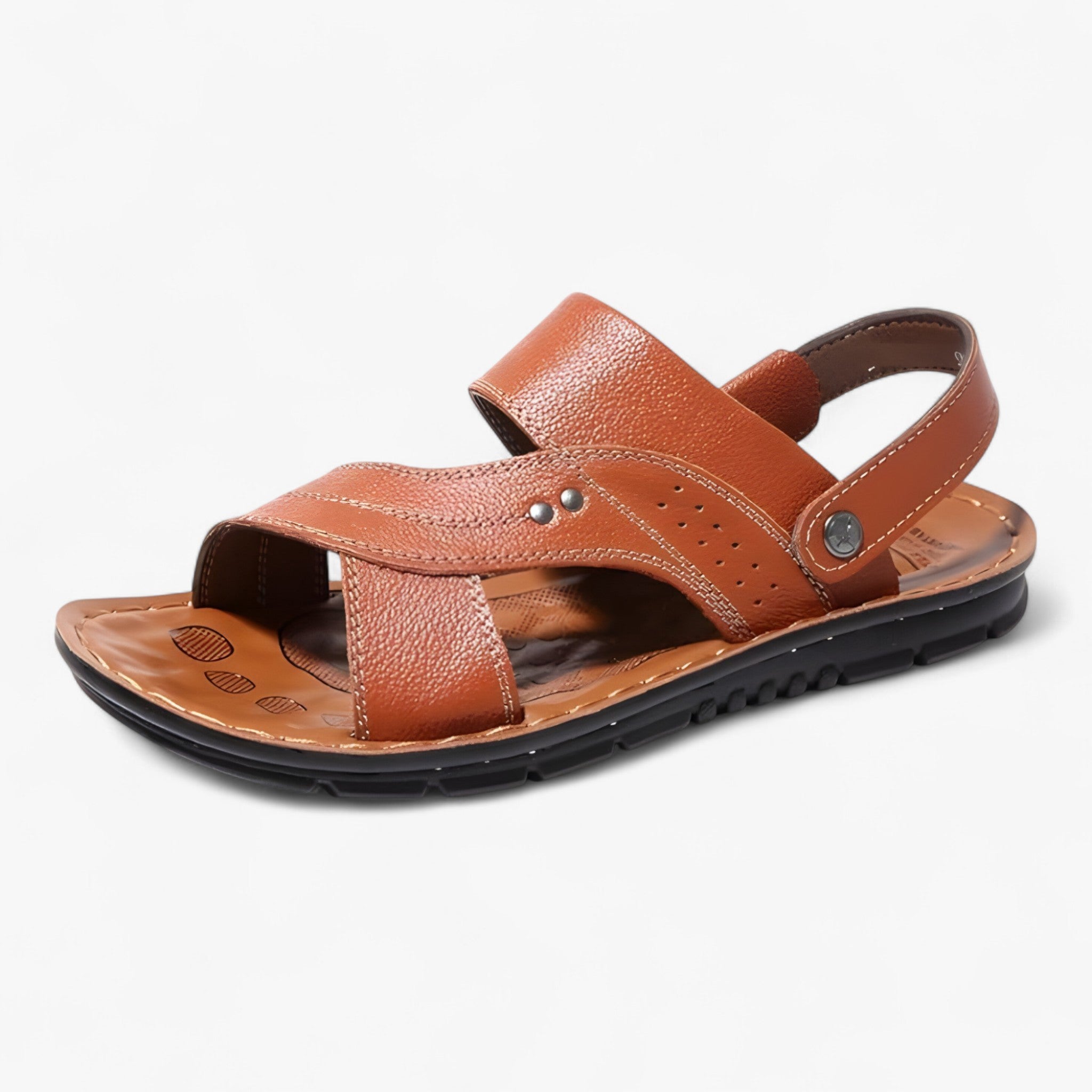 Sandalias de cuero - cómodas y prácticas para hombre