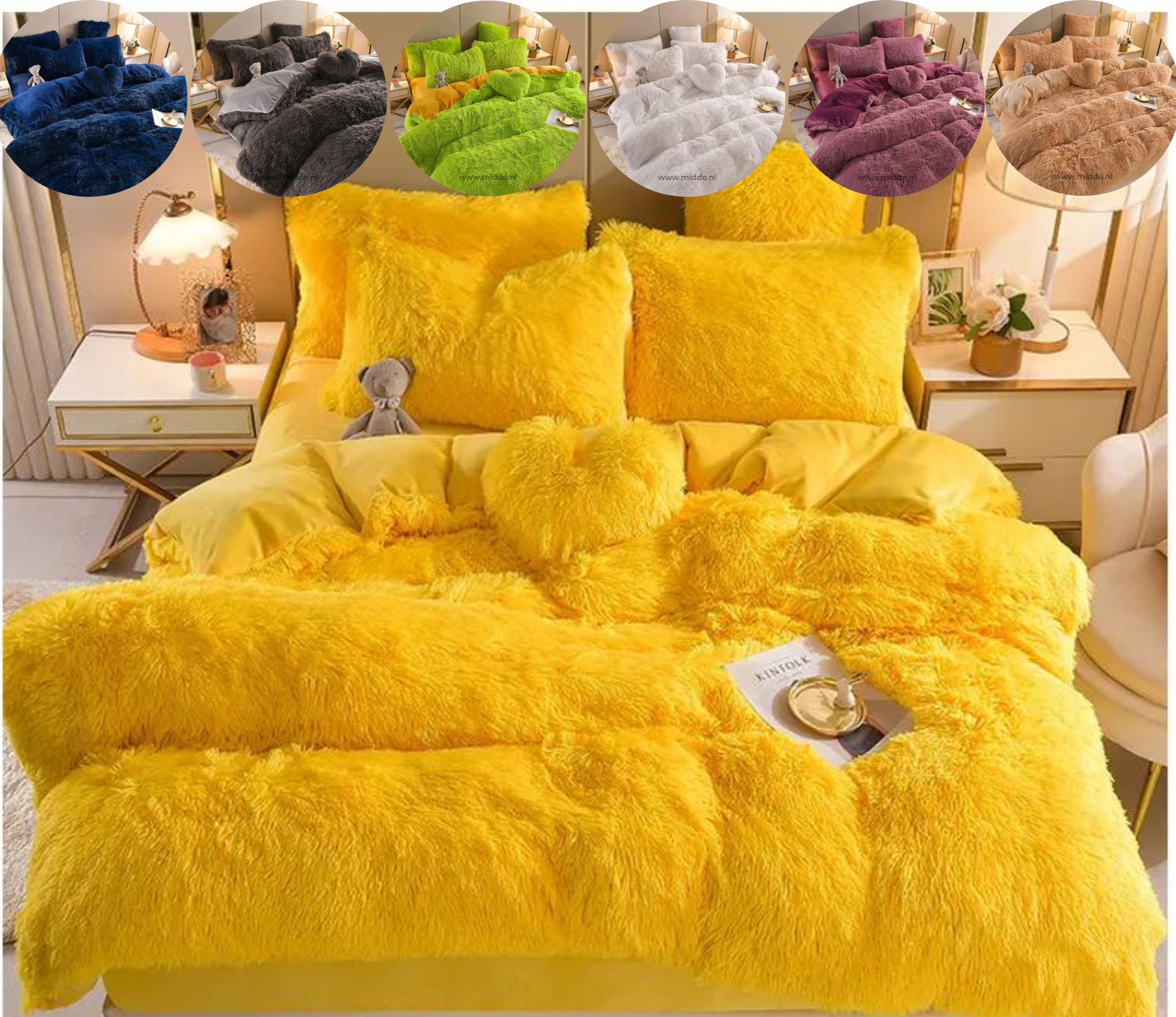Set (5 pezzi) Coperta in microfibra morbida e spessa per l'inverno - - Blankets coperta Fleece home & garden inverno microfibra morbida pezzi pezzi coperta spessa - Concept Palermo