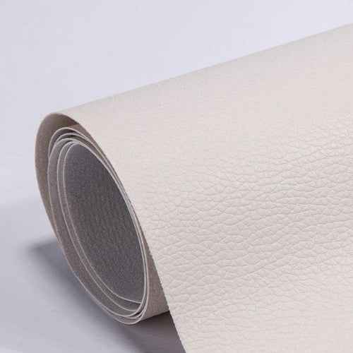 Toppe di Pelle Adesive Nere per Riparazione Divano, Sedile Auto, Abbigliamento - Confezione di 10x20cm - Beige et blanc - adhésifs auto cross-from-marche-lino-15835938521437 cuir New-google new_for_google patchs patchs auto réparations - Concept Palermo