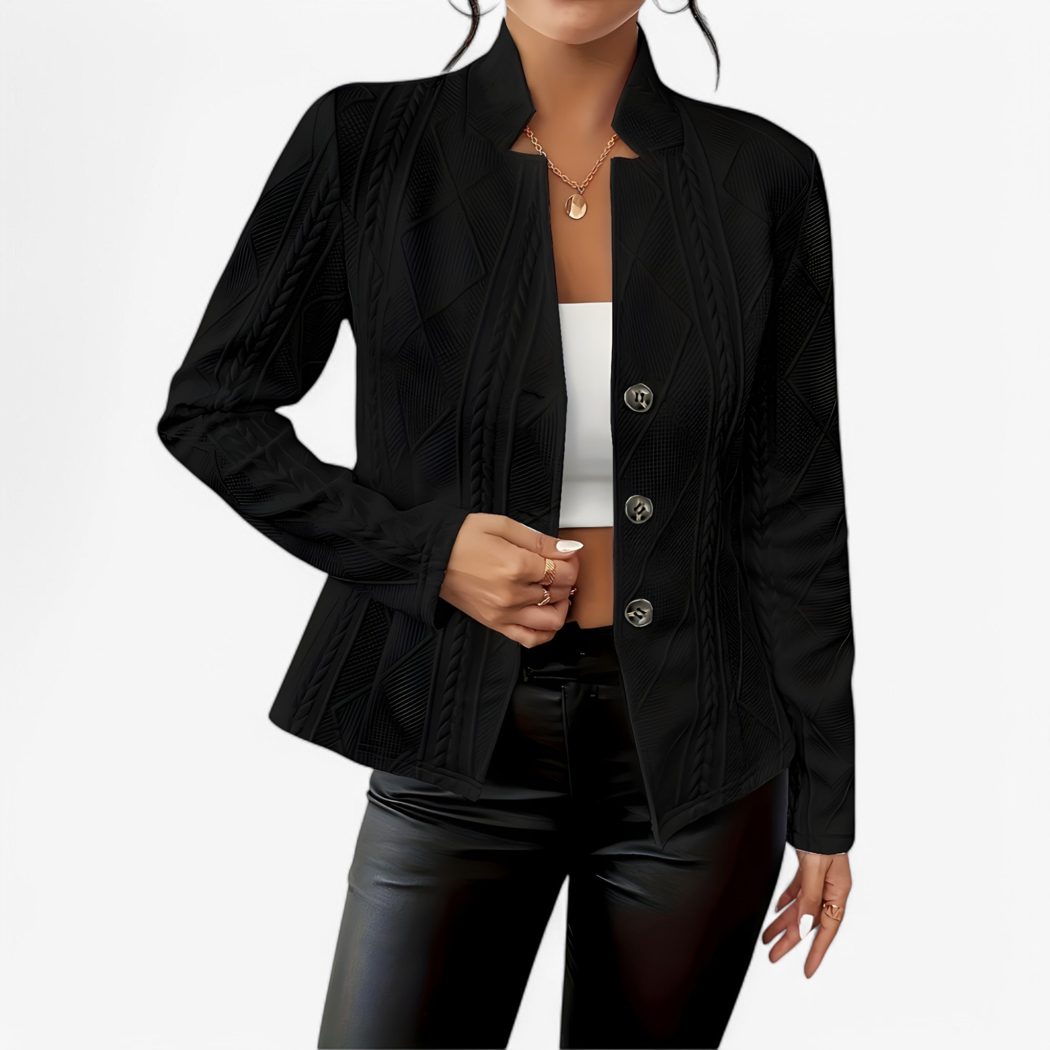 Cappa Aspirante Su Misura Vita Donna, Design Personalizzato per Cucina Moderna - Nero - alla cappa cappa misura donna misura vita women's coats & jackets - Concept Palermo